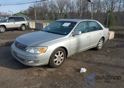 2001 Toyota Avalon Xls from USA, damaged, VIN 4T1BF28B51U161989